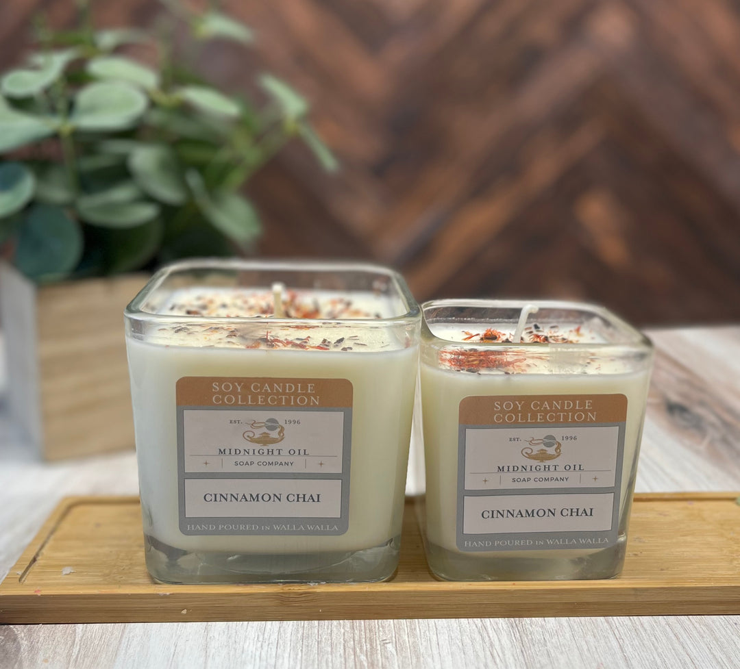 CINNAMON CHAI ~ Soy Candle 12 ounce