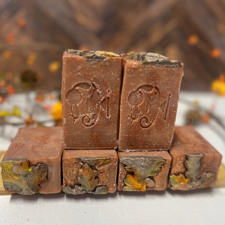 druid dream apple sage goat milk soap midnight oil soap